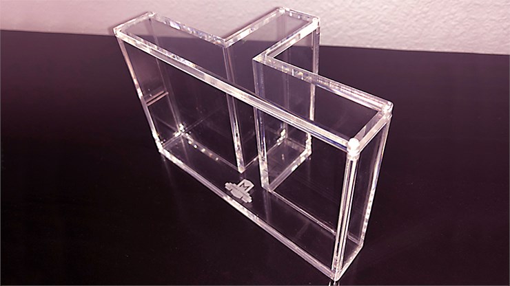  3-Deck Playing Card Display Case - Clear Acrylic