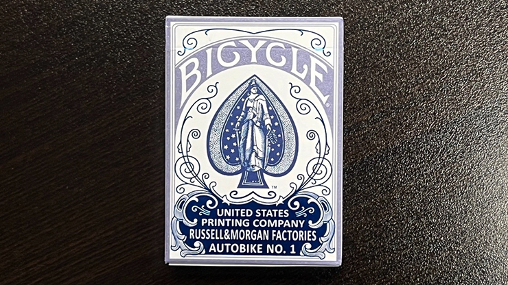 Bicycle Foil AutoBike No. 1 Playing Cards Vanishing Inc. Magic shop