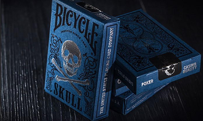 Bicycle Luxury Skull Playing Cards - Vanishing Inc. Magic shop