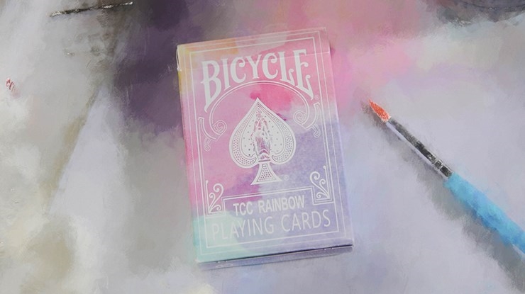 Bicycle tcc rainbow playing cards hot sale