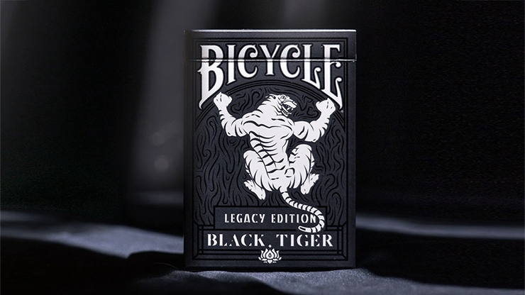 Black Tiger Legacy V2 Playing Cards - Vanishing Inc. Magic shop