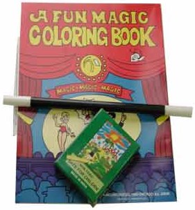 Magic Coloring Book With Vanishing Crayons Kit