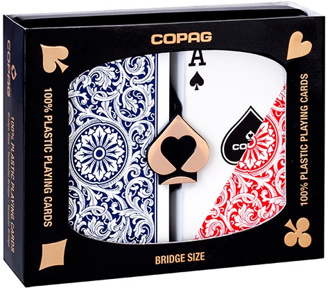 Copag Playing Cards 2 Decks 100% Plastic -  UK