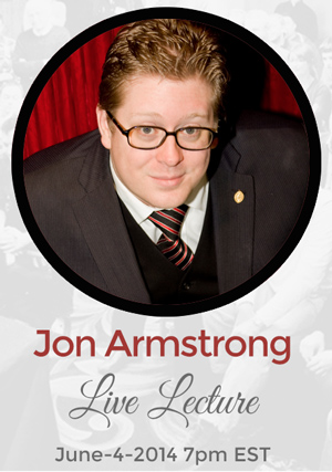 jon armstrong live lecture