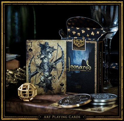 Leonardo MMXVIII Gold Edition Playing Cards