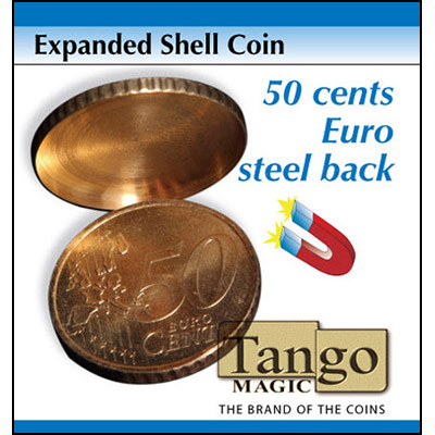 magnetic magic euro expanded cent shell coin tango